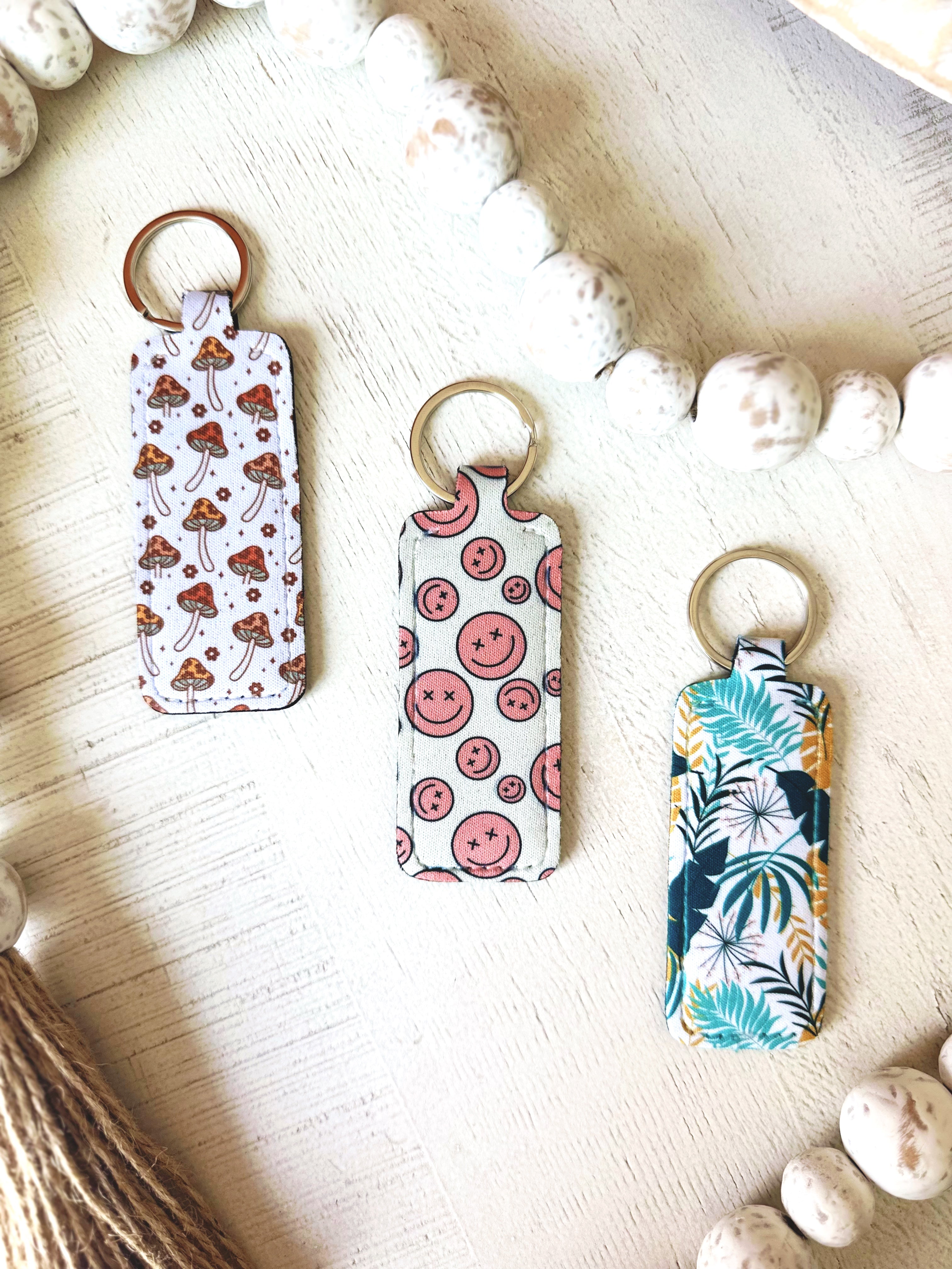 Lip Balm Keychain Holder