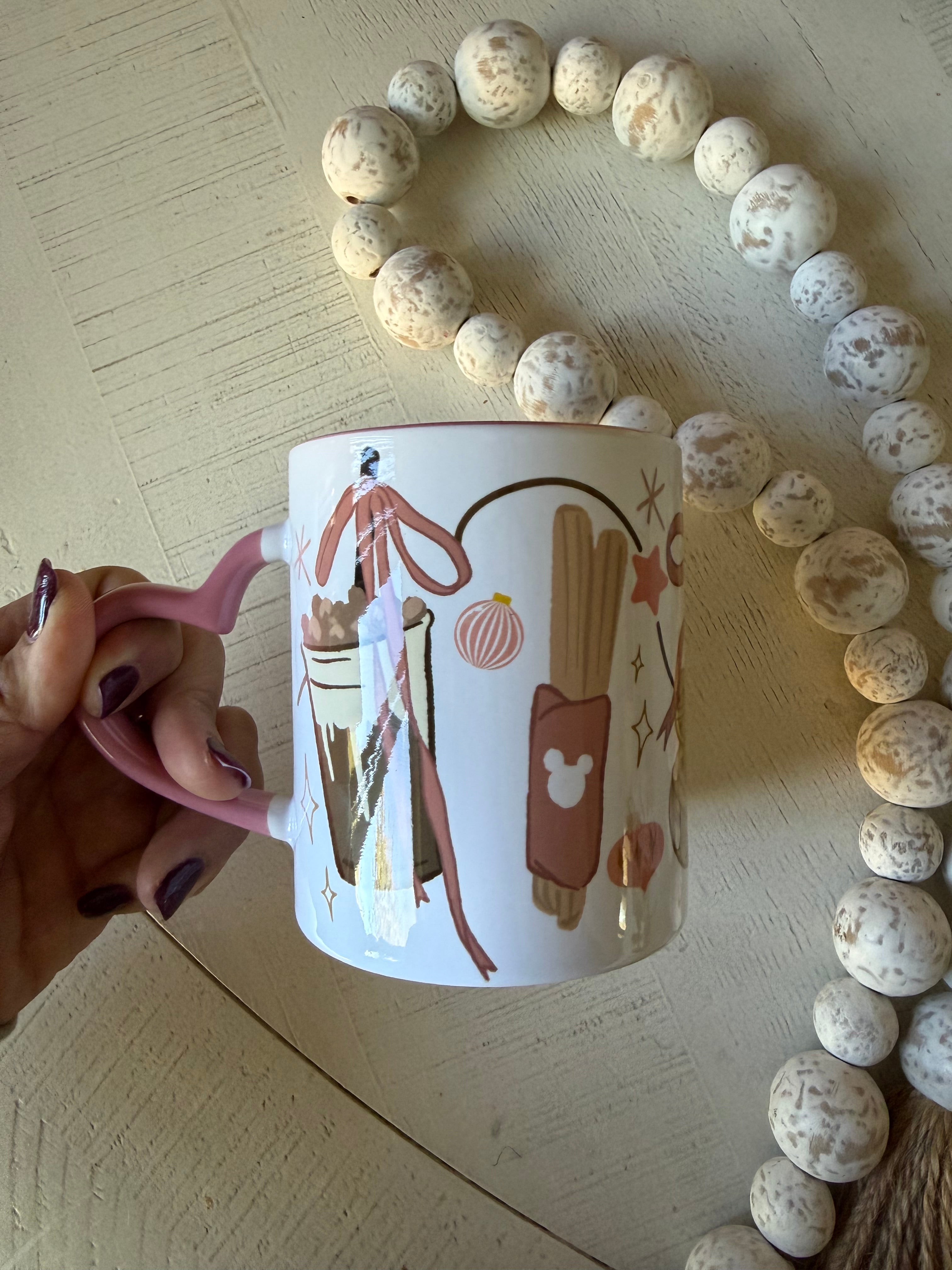 Heart-Shaped Ceramic Mug