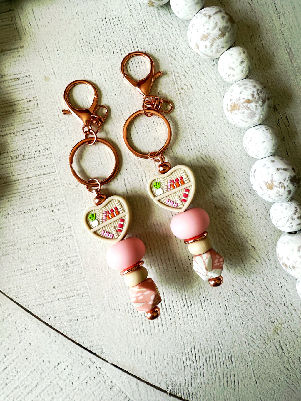 Bookish Keychain Charm