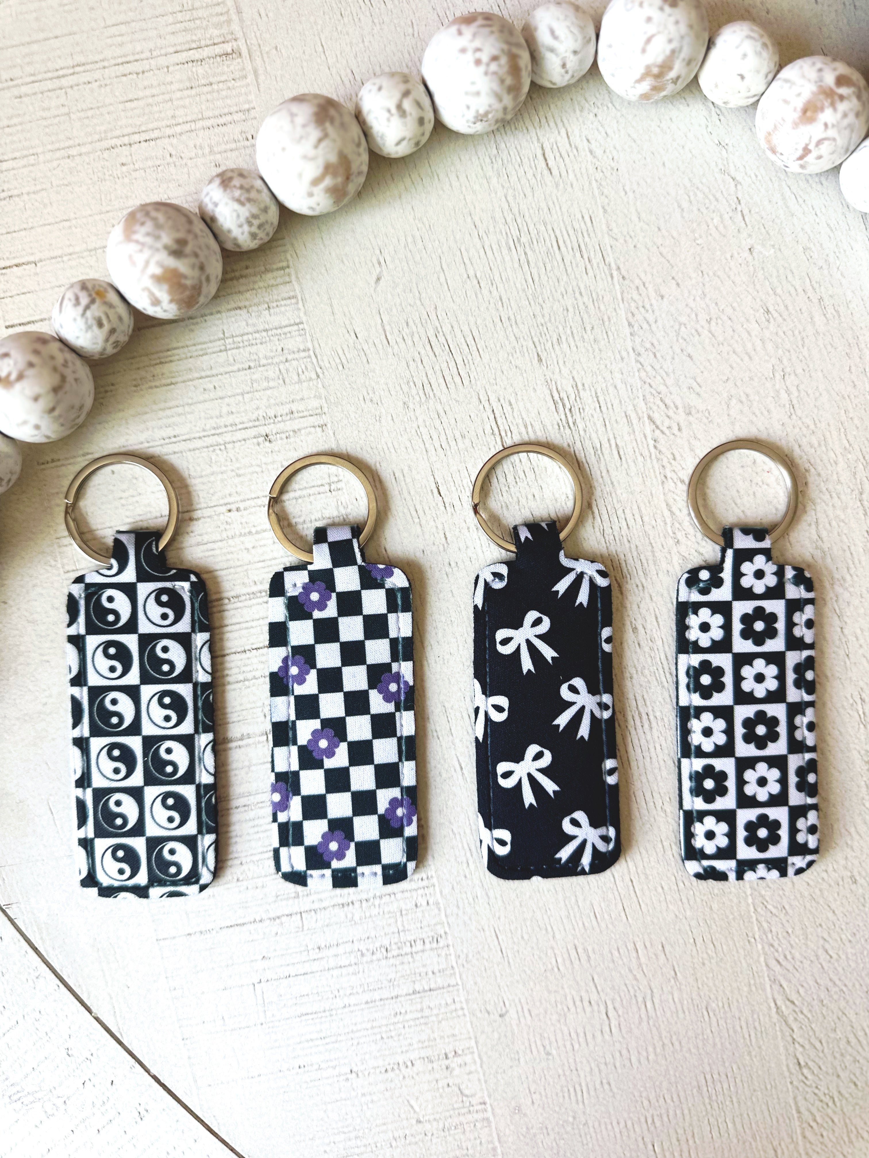 Lip Balm Keychain Holder