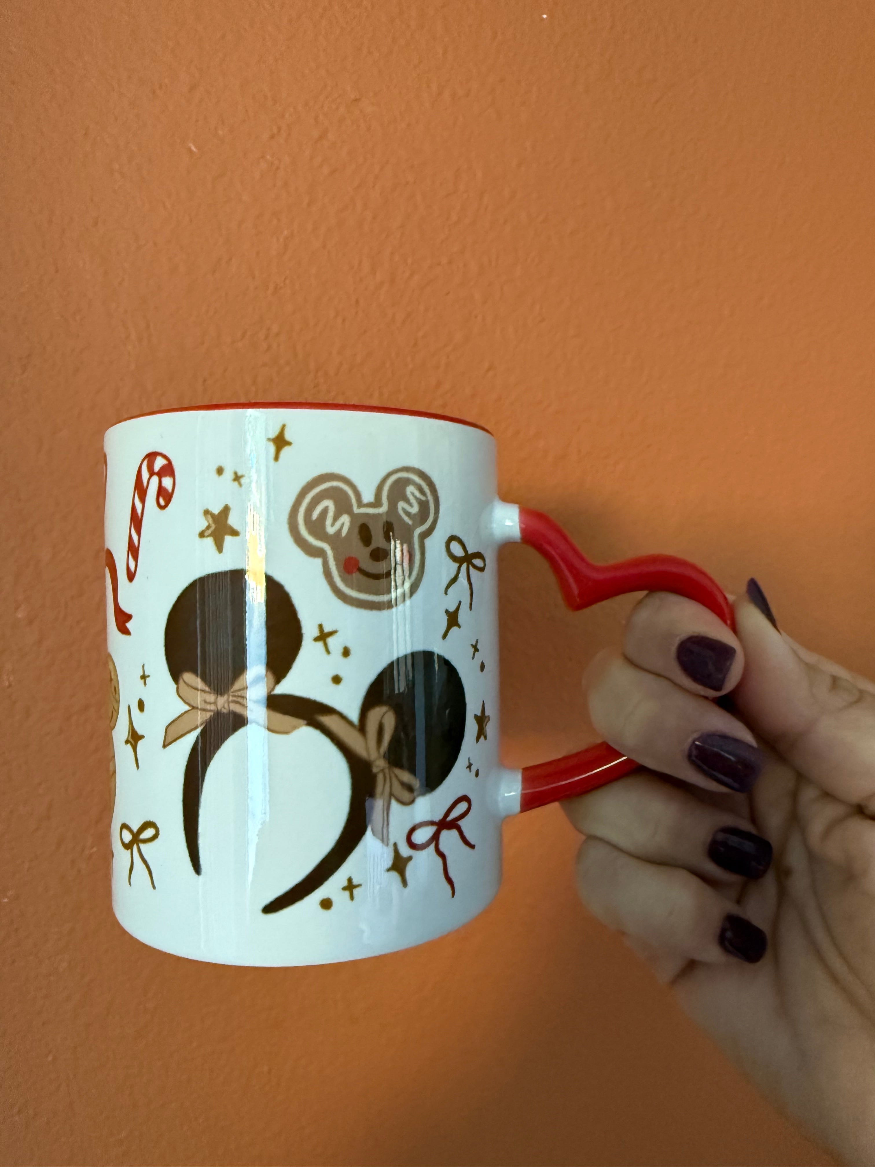 Heart-Shaped Ceramic Mug