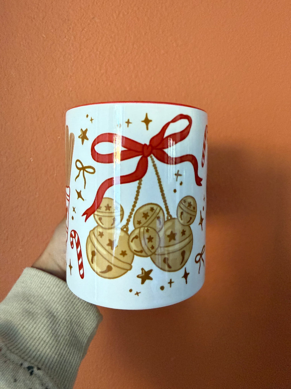 Heart-Shaped Ceramic Mug