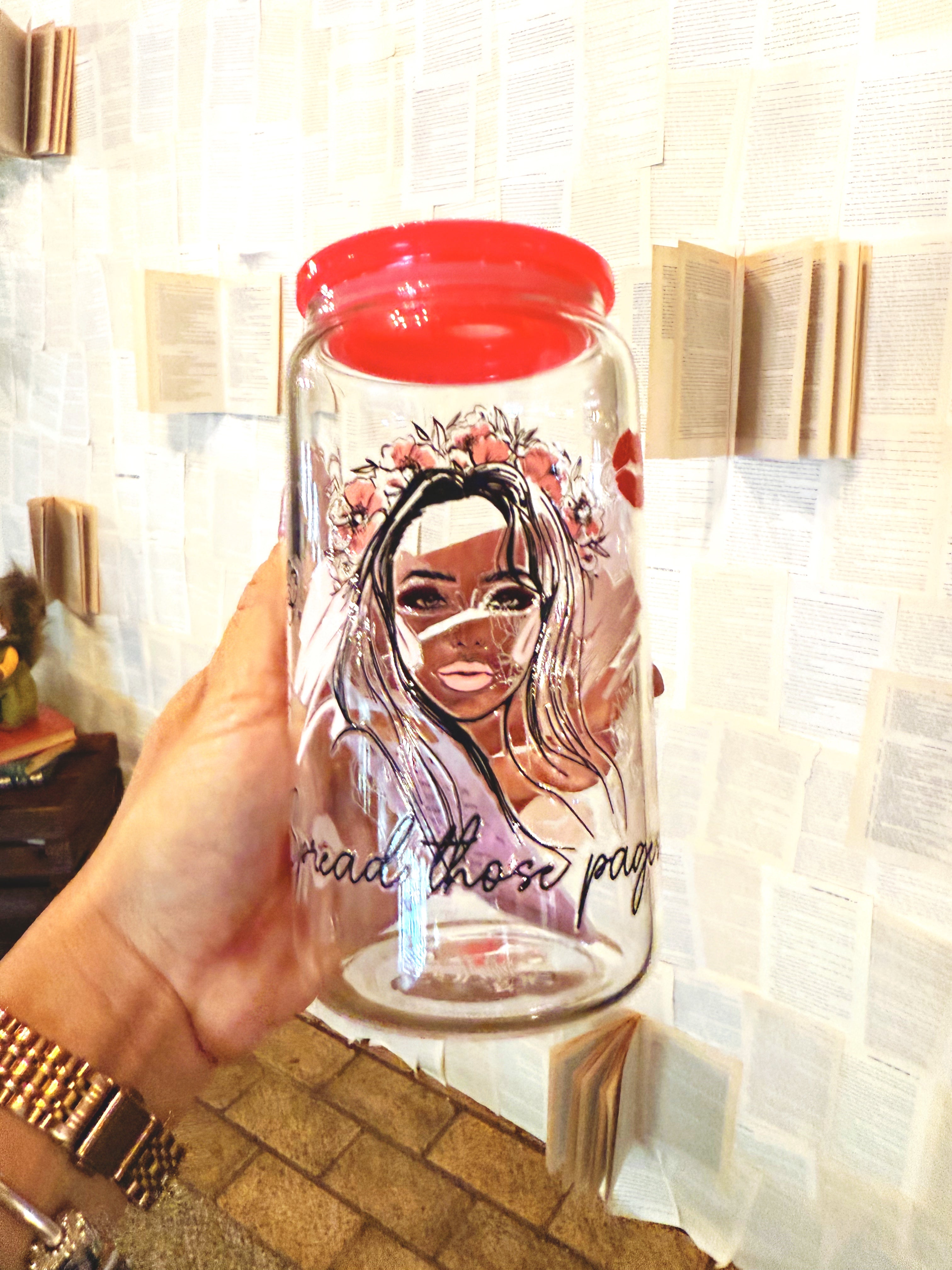 SMUT Glass Cup 16oz