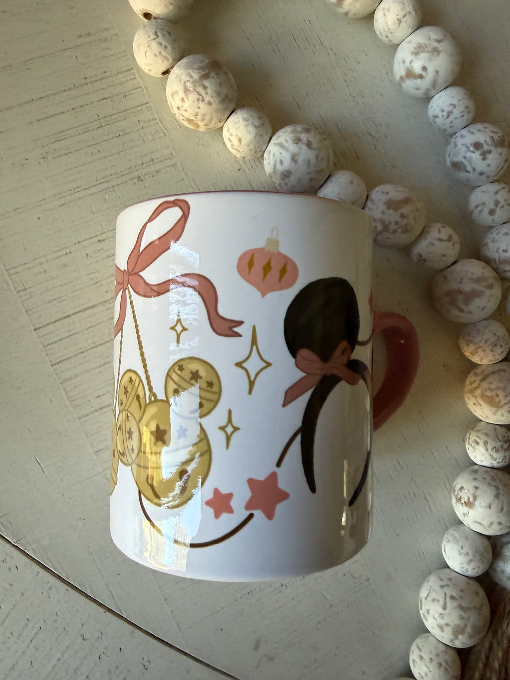 Heart-Shaped Ceramic Mug