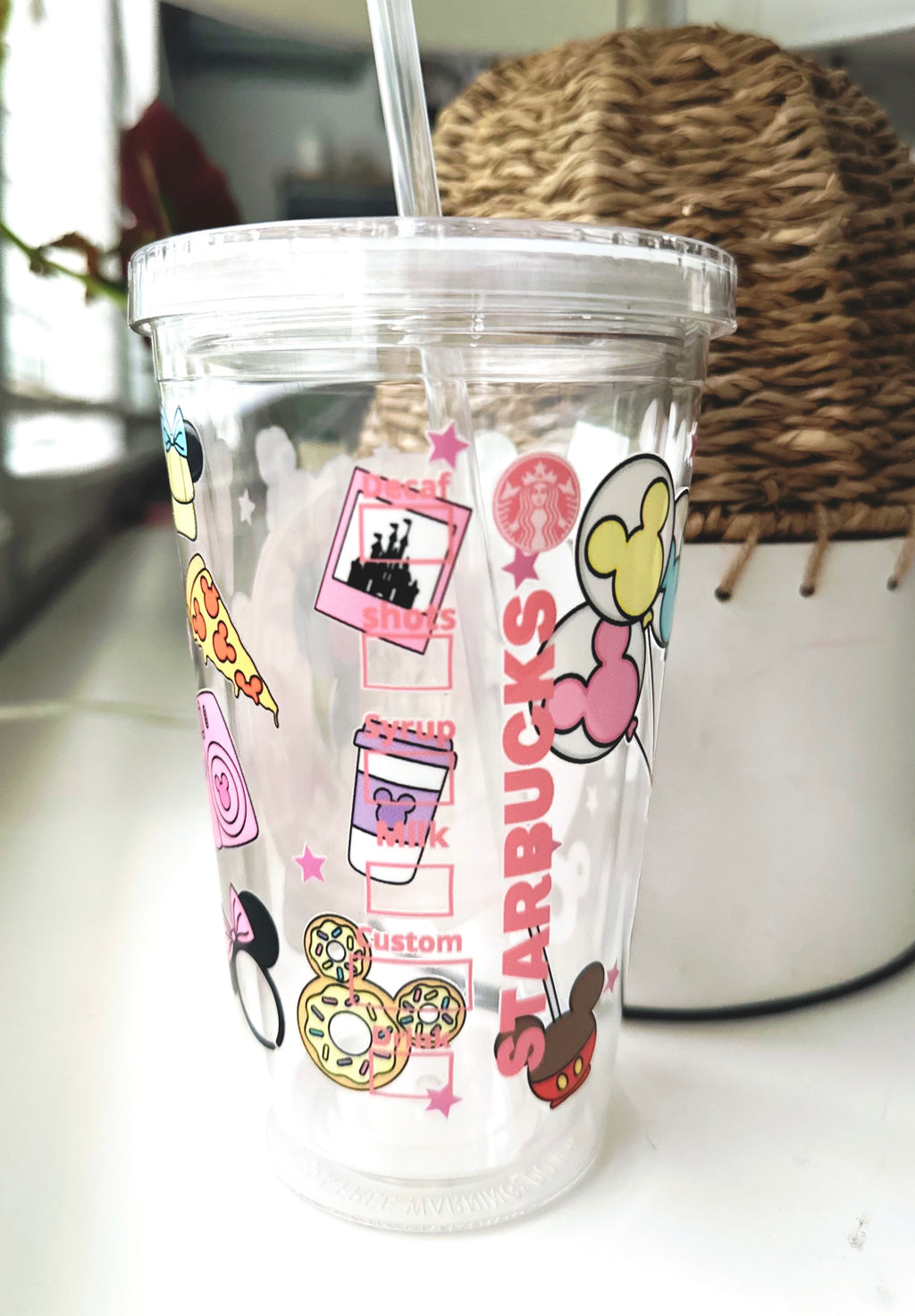 Pink Starbies Cup