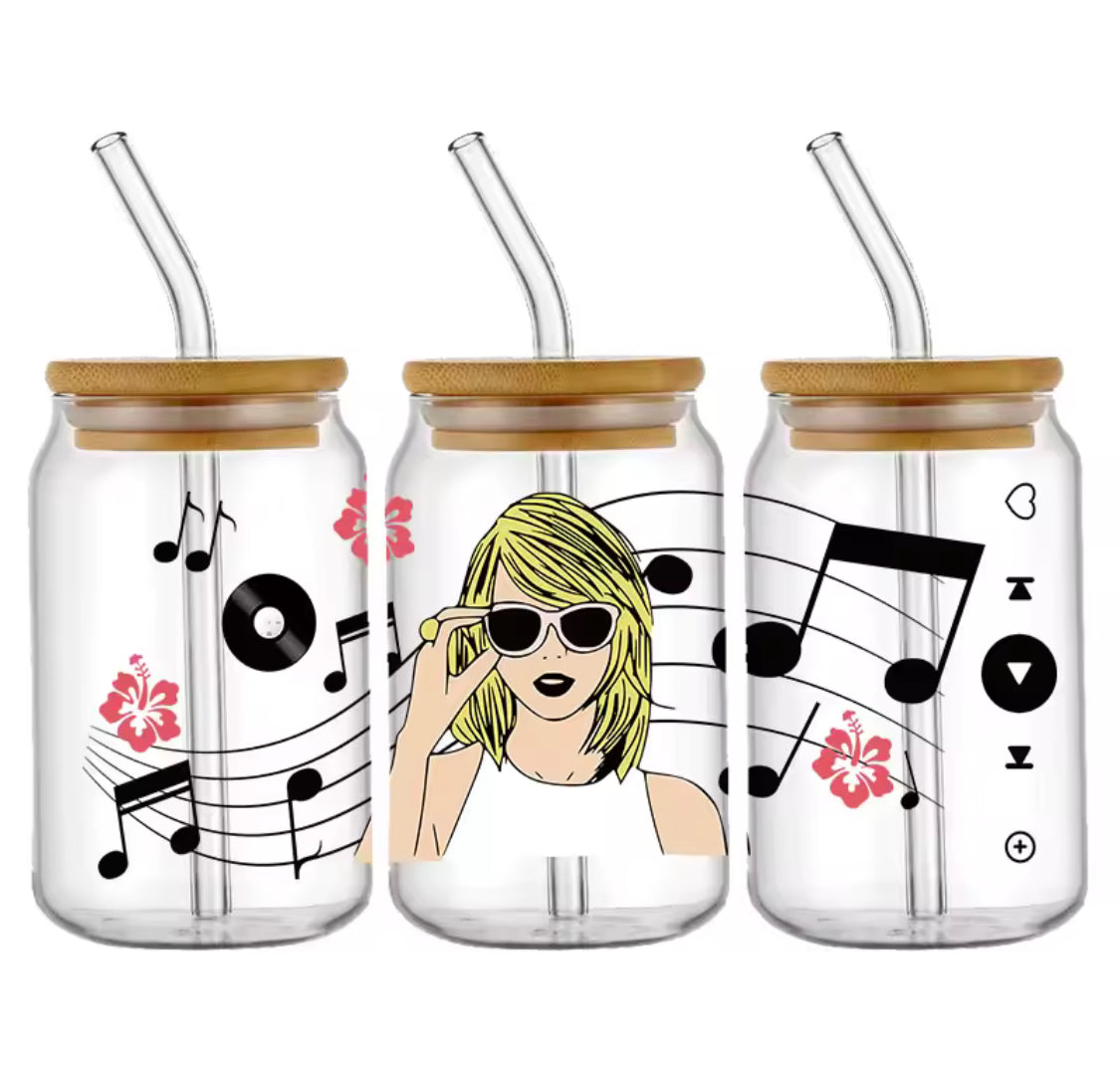 Tay Tay Glass Cup