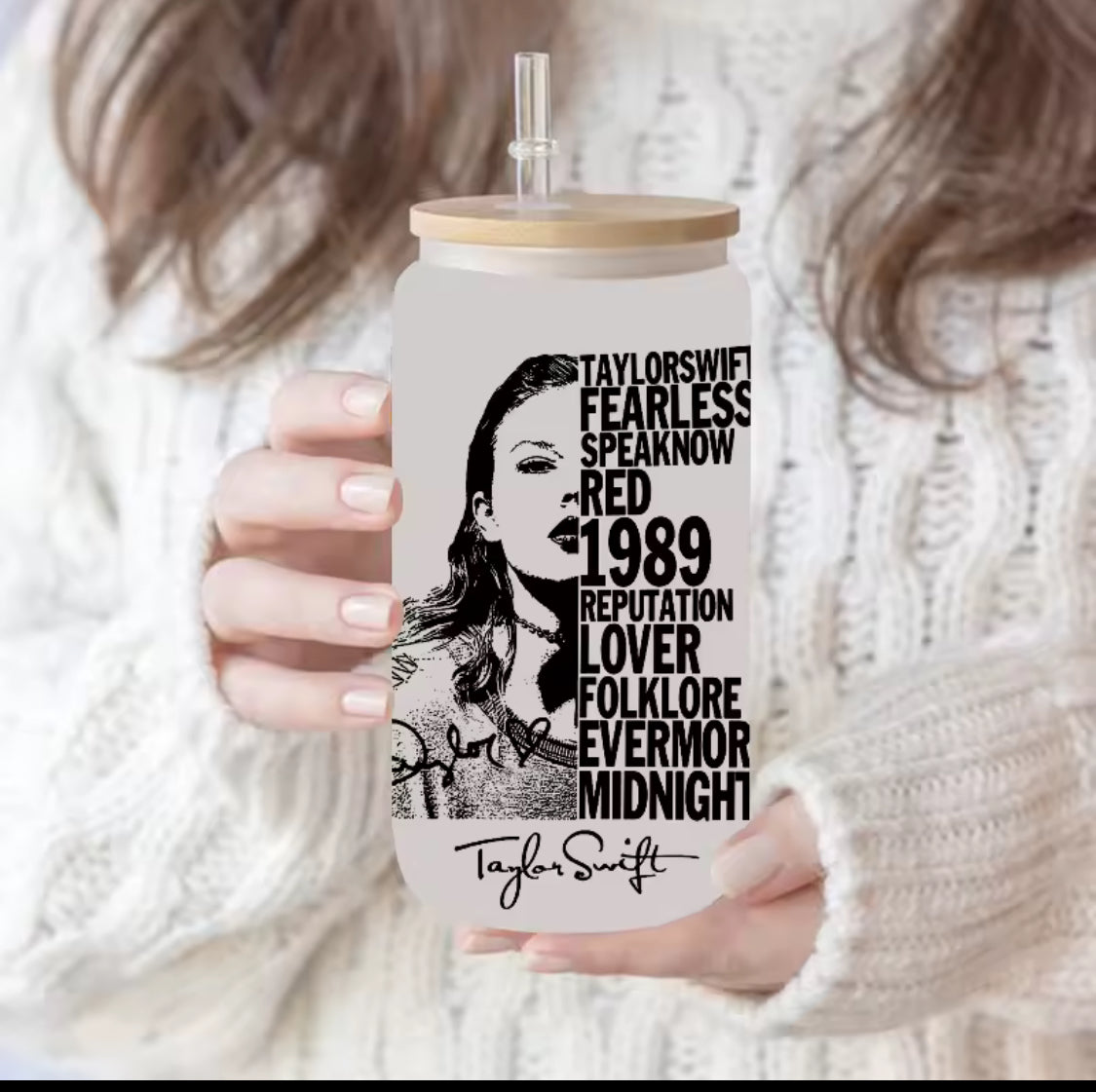 Tay Tay Glass Cup