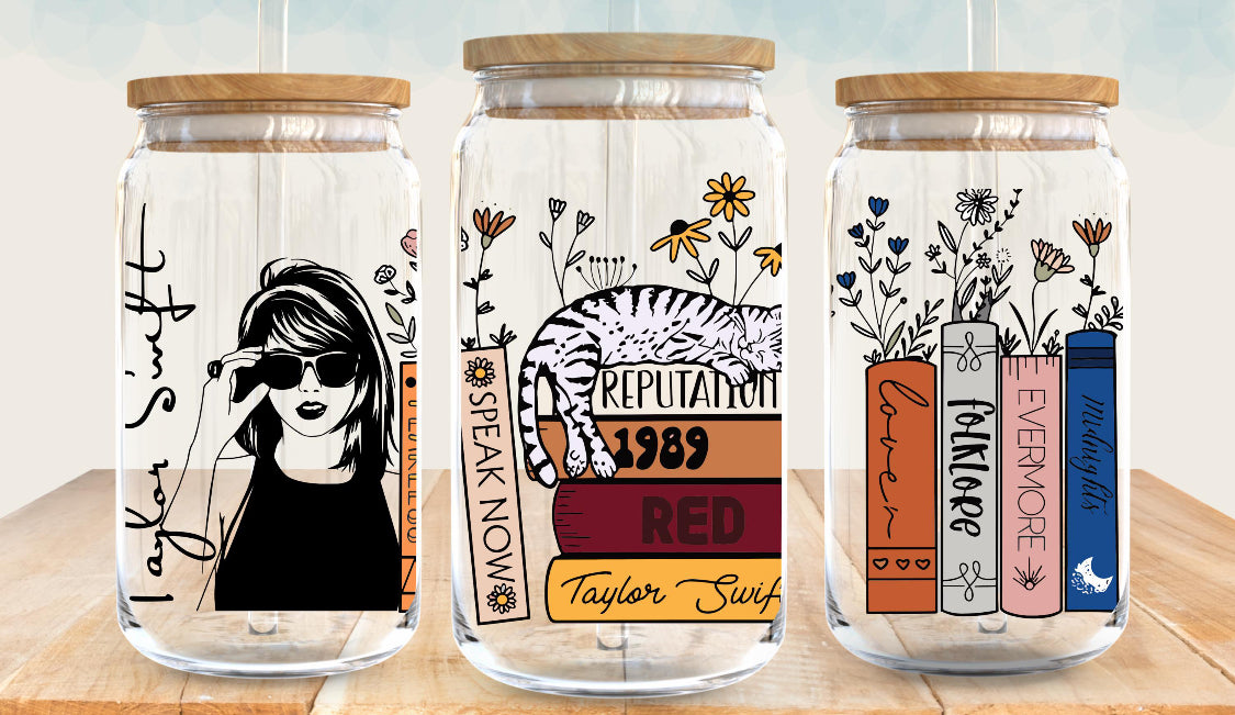 Tay Tay Glass Cup
