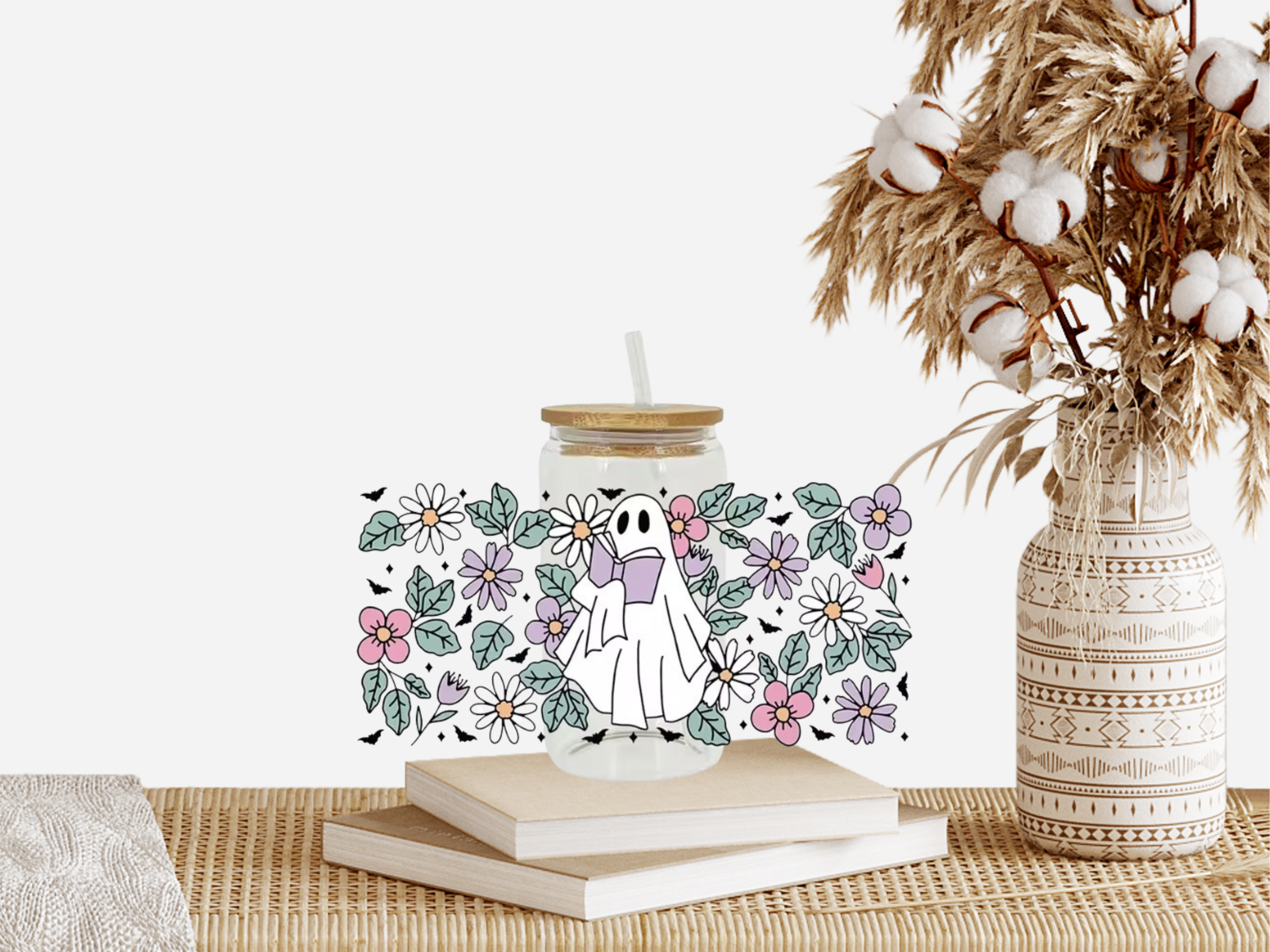 Spooky Bookish Cups