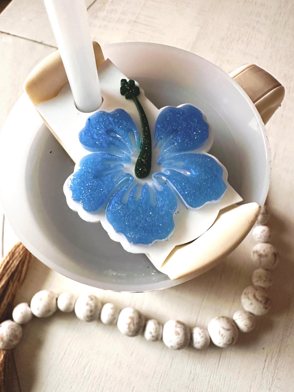 Hibiscus Flower Stanley Topper