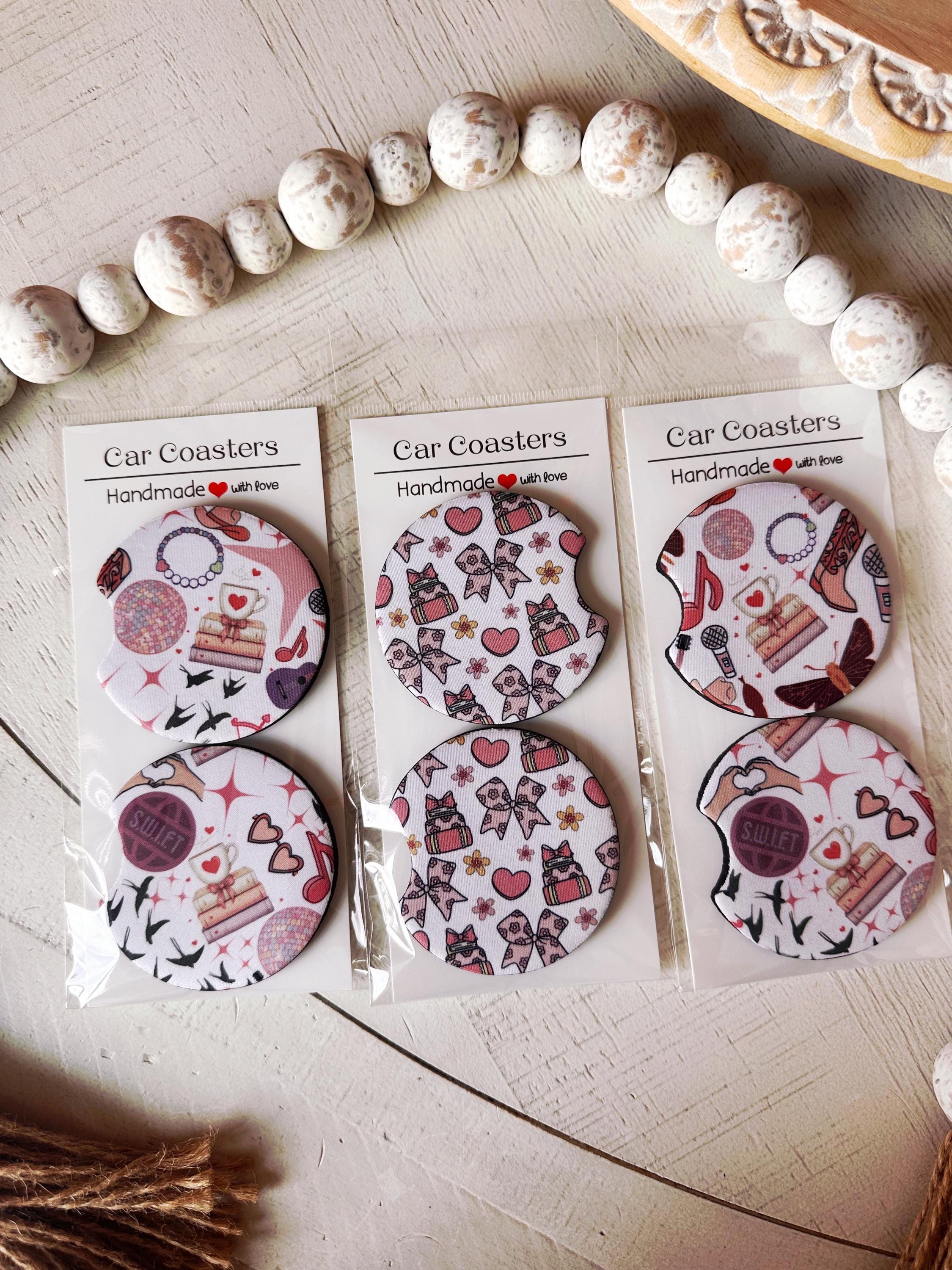 Cute Car Accessories Swiftie Car Coaster