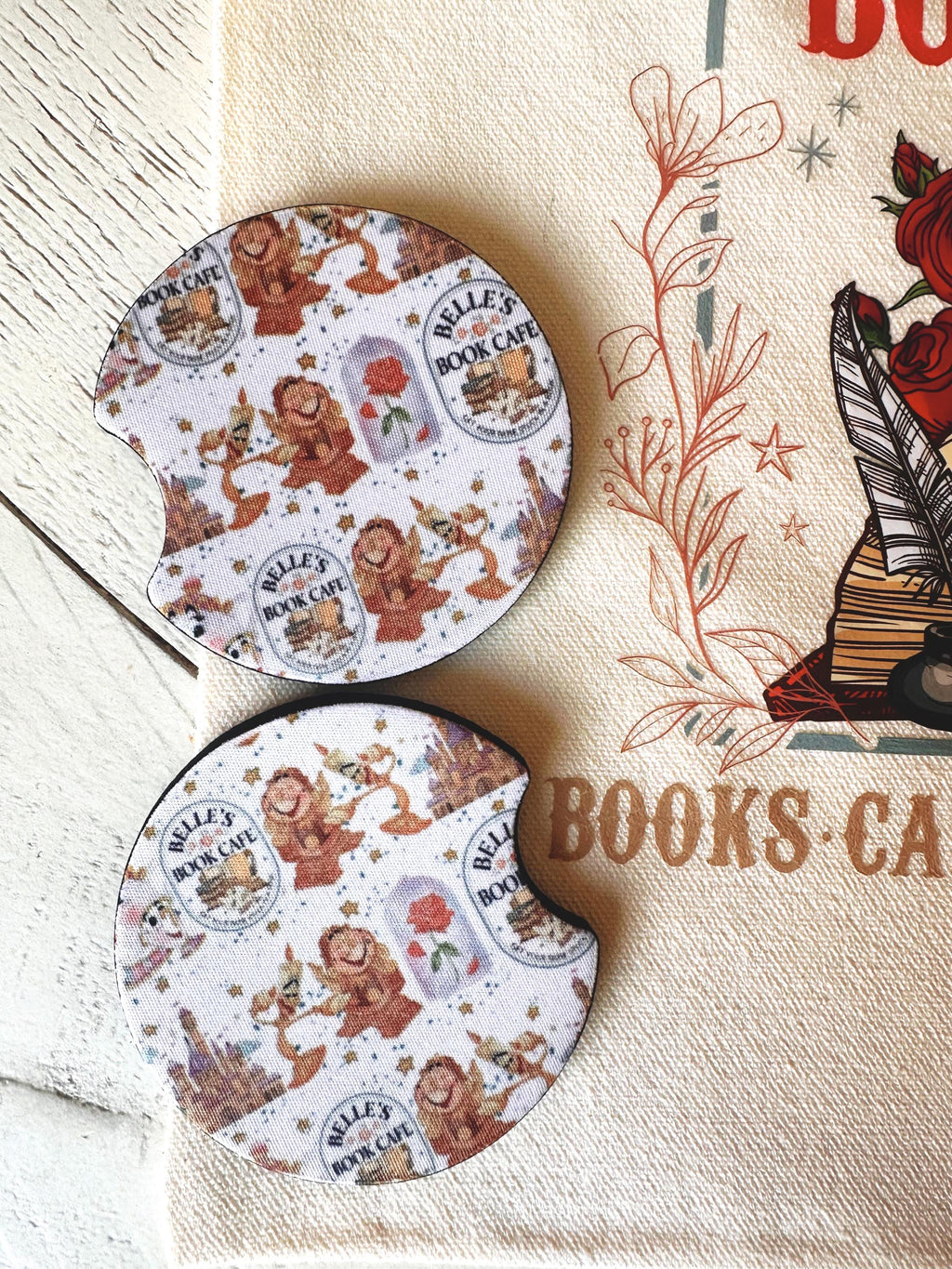 Princess Bella Friends Car Coasters