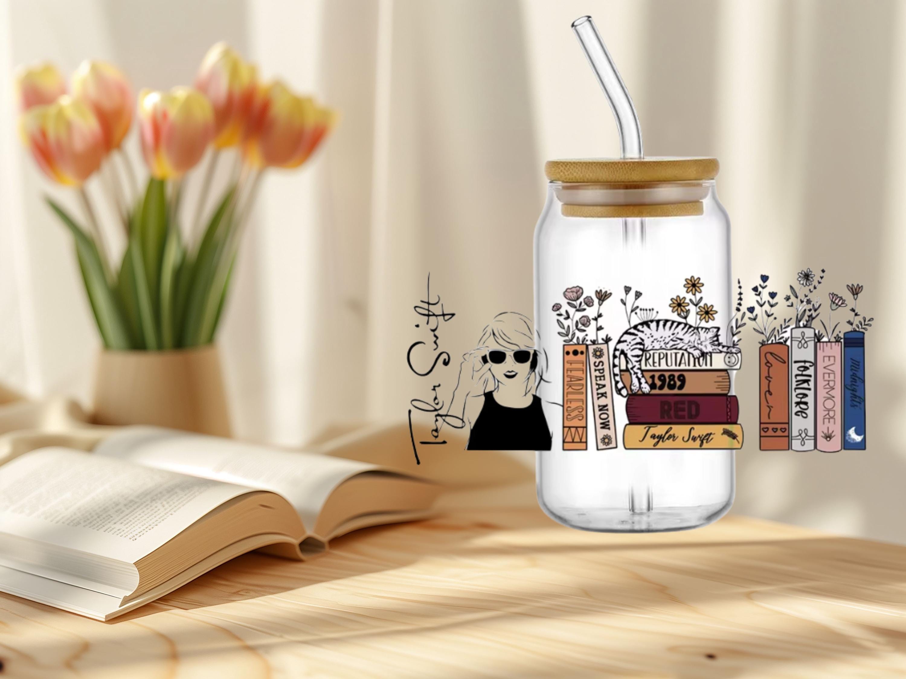Dark Novel Bookshelf Cup