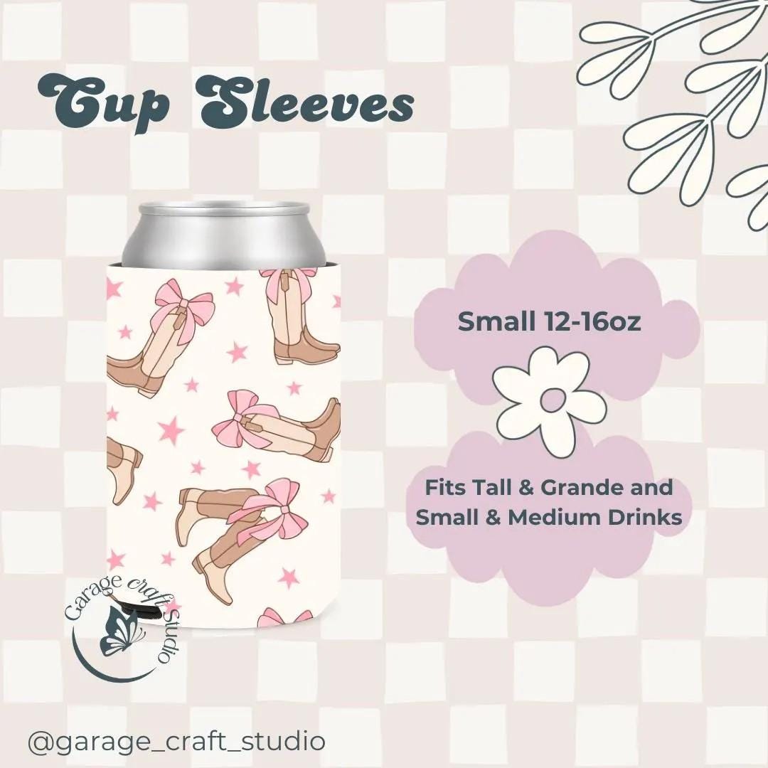 Cowgirl Coffee Cup Sleeve