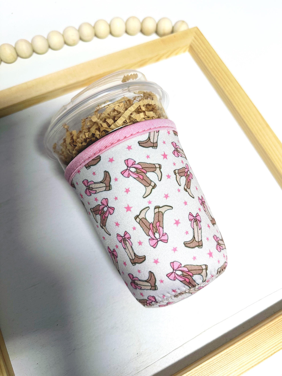 Cowgirl Coffee Cup Sleeve