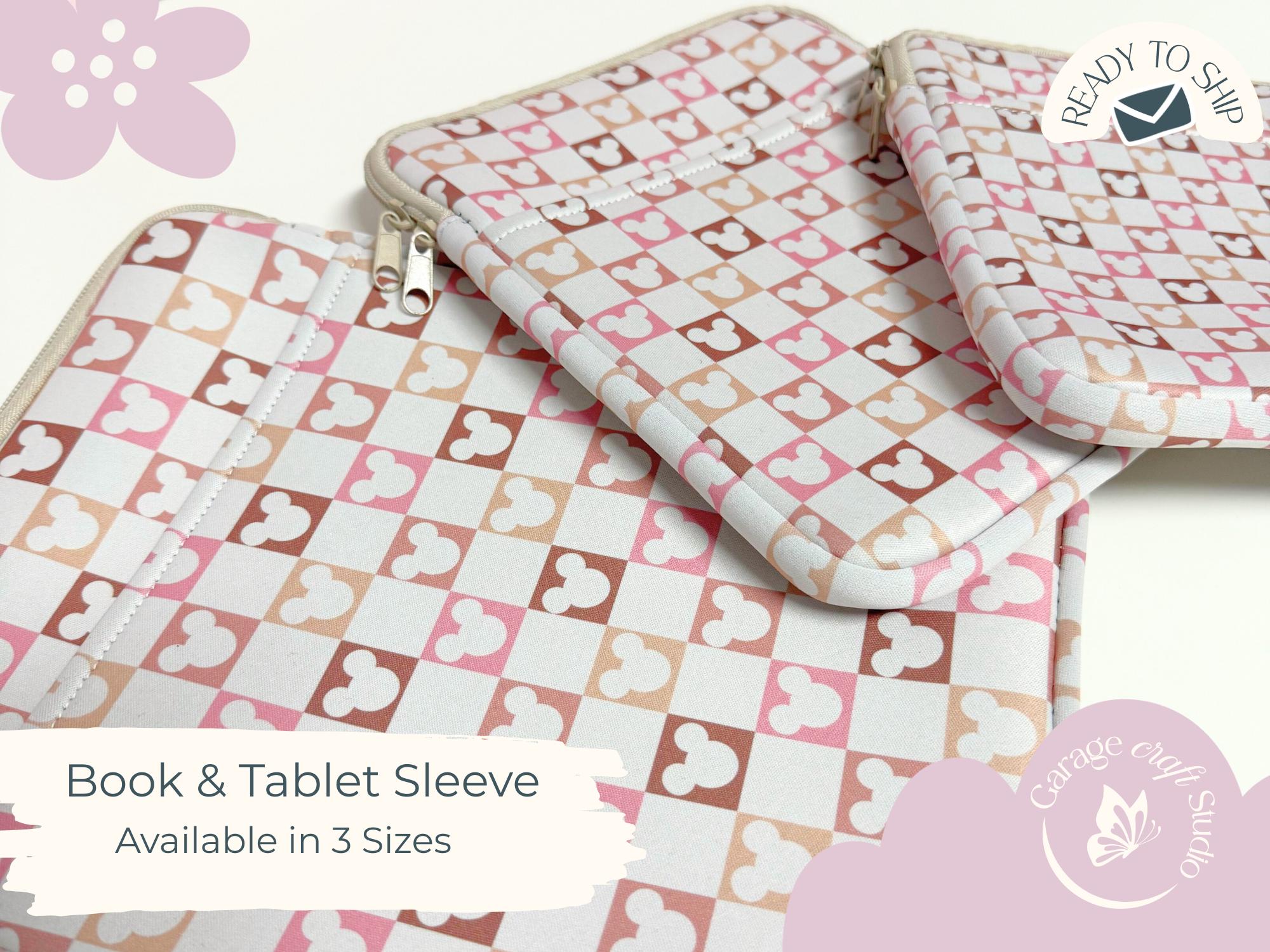 Kindle Sleeve, Neoprene, Book Sleeve with Pockets, Gifts for Book Lovers  Medium E-Reader Zip up Book Sleeve, E-Reader Kindle Book Sleeve